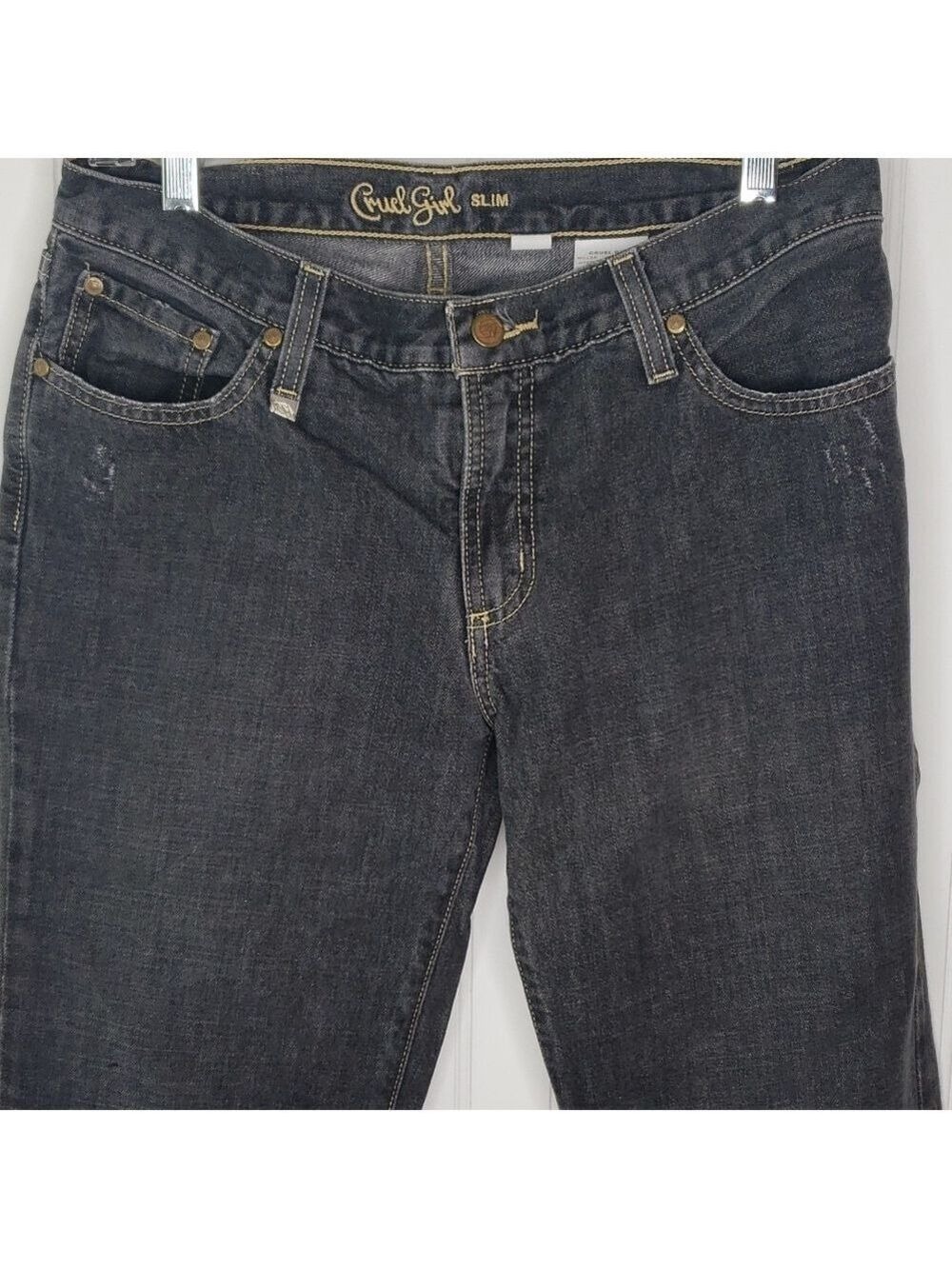 Cruel Girl Slim Light Distressed Jeans Size 9 Regular